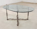 Formations Iron and Glass Baroque-Style Dining Center Table