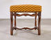 Louis XIII Style Os de Mouton Oak Stool Bench