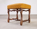 Louis XIII Style Os de Mouton Oak Stool Bench