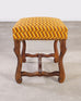 Louis XIII Style Os de Mouton Oak Stool Bench
