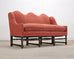 English William and Mary Baroque Style Camel Hump Back Settee