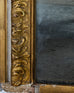 Monumental French Louis XVI Style Giltwood Floor Mirror