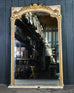 Monumental French Louis XVI Style Giltwood Floor Mirror