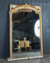 Monumental French Louis XVI Style Giltwood Floor Mirror