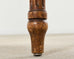 French Louis XVI Style Carved Walnut Cane Fauteuil Armchair