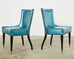 Set of Four Midcentury Space Age Style Italian Dining Chairs