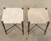 Pair of Michael Taylor Montecito Garden Drinks Table