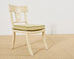 Michael Taylor Designs White Klismos Lacquered Dining Chair