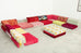Mah Jong Kenzo Missoni Sectional Sofa Hans Hopfer for Roche Bobois 2015