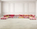 Mah Jong Kenzo Missoni Sectional Sofa Hans Hopfer for Roche Bobois