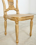 Set of Four Louis XVI Style Dining Chairs Maitland-Smith