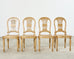 Set of Four Louis XVI Style Dining Chairs Maitland-Smith