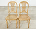 Set of Four Louis XVI Style Dining Chairs Maitland-Smith