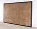 Framed Bird's Eye Map of Paris After Michel-Étienne Turgot 8 Ft