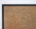 Framed Bird's Eye Map of Paris After Michel-Étienne Turgot 8 Ft