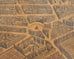 Framed Bird's Eye Map of Paris After Michel-Étienne Turgot 8 Ft