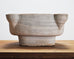 Large 19th Century European Carved Carrara Marble Mortar Basin