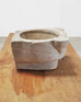 Large 19th Century European Carved Carrara Marble Mortar Basin