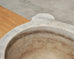 Large 19th Century European Carved Carrara Marble Mortar Basin