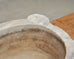 Large 19th Century European Carved Carrara Marble Mortar Basin