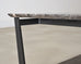 Camerich Element Marble and Steel Coffee Cocktail Table 4 Ft