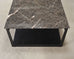 Camerich Element Marble and Steel Coffee Cocktail Table 4 Ft