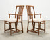 Set of Eight McGuire Organic Modern Rattan Dining Chairs
