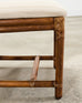 Set of Eight McGuire Organic Modern Rattan Dining Chairs