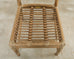 Set of Six McGuire Organic Modern Rattan Dining Chairs