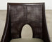 Set of Ten Barbara Barry for McGuire Caned Dining Armchairs