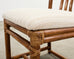Set of Eight McGuire Organic Modern Rattan Dining Chairs