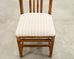 Set of Eight McGuire Organic Modern Rattan Dining Chairs