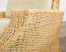 Pair of McGuire Wicker Rattan Lounge Chairs and Ottoman