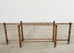 McGuire Organic Modern Bamboo Glass Console Table 8 Ft.