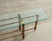 McGuire Organic Modern Bamboo Glass Console Table 8 Ft.