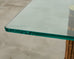 McGuire Organic Modern Bamboo Glass Console Table 8 Ft.