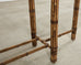 McGuire Organic Modern Bamboo Glass Console Table 8 Ft.
