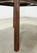 McGuire Organic Modern Rattan and Oak Flip-Top Games Table