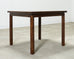 McGuire Organic Modern Rattan and Oak Flip-Top Games Table