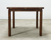 McGuire Organic Modern Rattan and Oak Flip-Top Games Table