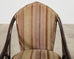 Set of Six McGuire Organic Modern Rattan Cathedral Dining Chairs