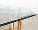 McGuire Organic Modern Octagonal Blonde Bamboo Dining Table