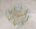 McGuire Organic Modern Octagonal Blonde Bamboo Dining Table