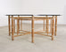 McGuire Organic Modern Octagonal Blonde Bamboo Dining Table