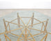 McGuire Organic Modern Octagonal Blonde Bamboo Dining Table