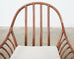 Pair of McGuire Organic Modern Oversized Rattan Lounge Chairs