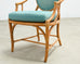Set of Ten McGuire Organic Modern Rattan Cane Dining Chairs