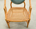 Set of Ten McGuire Organic Modern Rattan Cane Dining Chairs