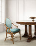 Set of Ten McGuire Organic Modern Rattan Cane Dining Chairs