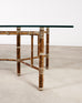 McGuire Organic Modern Rectangular Bamboo Dining Table 8 Ft.